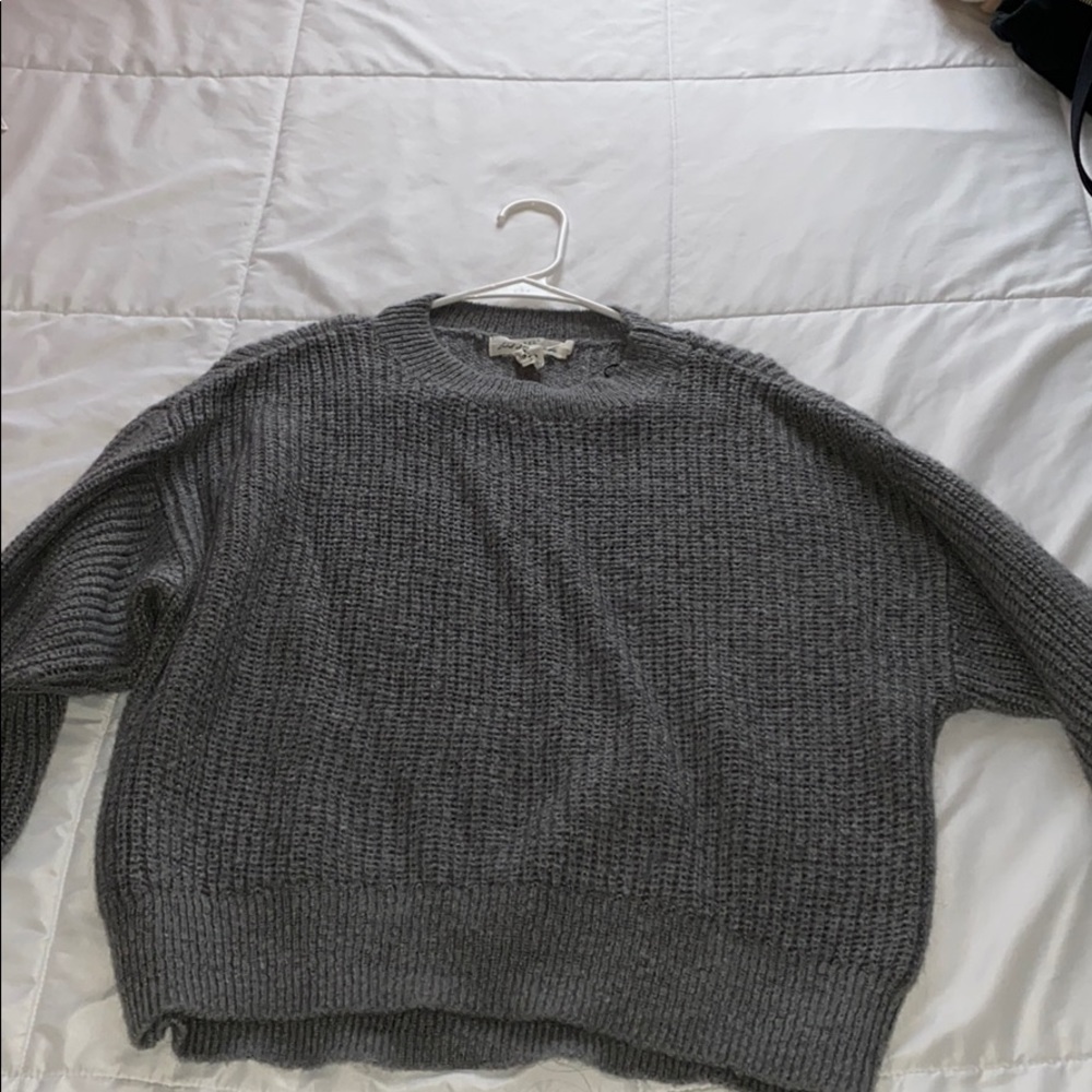 H&M grey sweater!